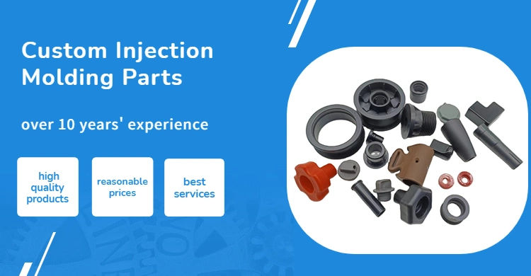 Custom OEM PA6 ABS PP PE PC PVC Custom Plastic Injection Molding Plastic Molded Parts