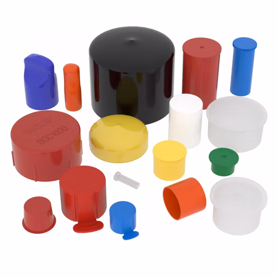 PVC-Rohr-Endstopfen, Kunststoff-Endkappe, Kunststoffkappe